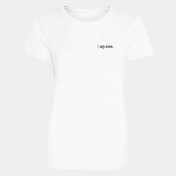 Bayzos - Ladies' Running Top - White Thumbnail