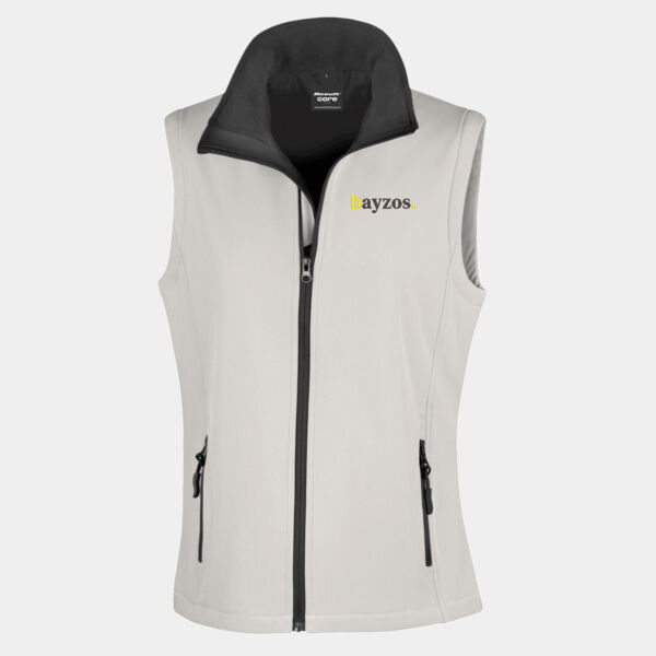 Bayzos - Ladies Bodywarmer - White Thumbnail